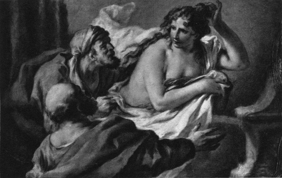 Susanna e i vecchioni - Würzburg, Residenz